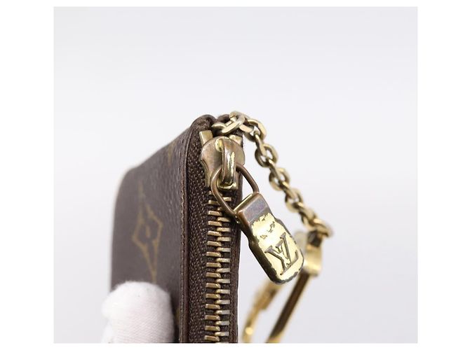 LOUIS VUITTON Monogram Pochette Cles Coin Purse M60033 LV Auth 197563 Monograma - vista 9