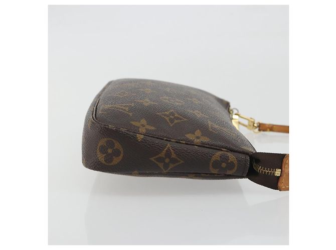 LOUIS VUITTON Monogram Pochette Accessoires Pouch M51980 LV Auth 197578 Monogramma - vista 3