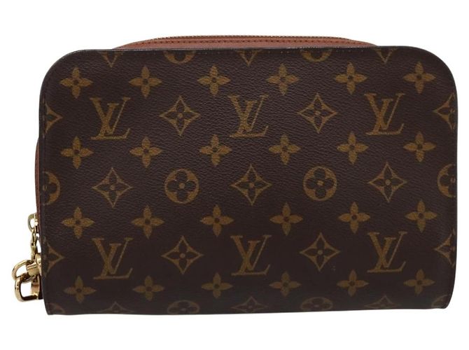 Borsa a pochette LOUIS VUITTON Monogram Orsay M51790 LV Auth 197445 Monogramma - vista 13