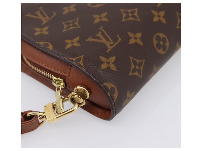 Borsa a pochette LOUIS VUITTON Monogram Orsay M51790 LV Auth 197445 Monogramma - vista 15