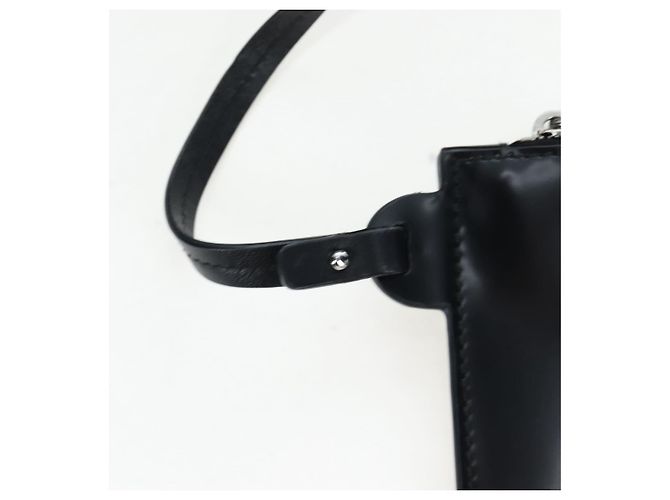 Bolso Tote PRADA de lunares en malla negra auténtico BA14815M Negro - vista 19