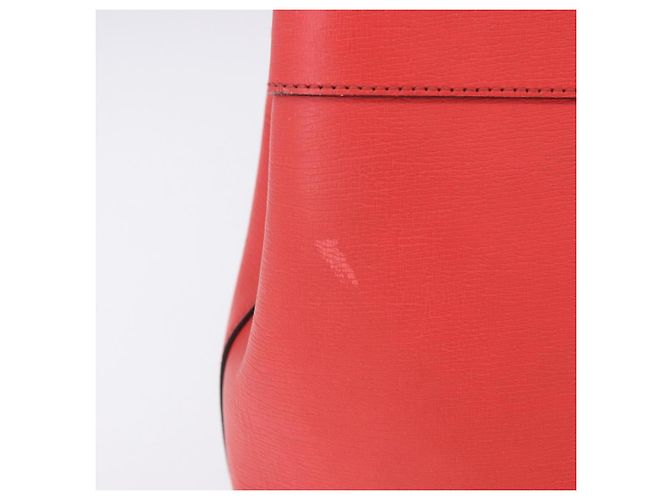 Borsa a mano GUCCI in pelle 2way Rosso Oro 319795 Auth 198375V D'oro - vista 3