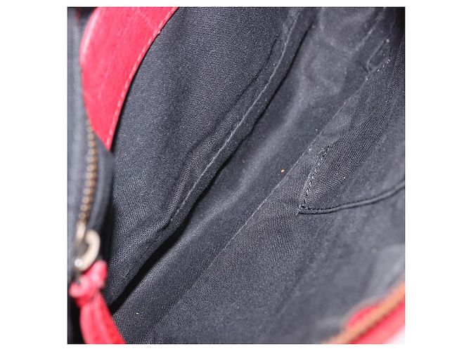 BALENCIAGA Borsa a tracolla The Hip in pelle rossa 242803 Auth 196657A Rosso - vista 11