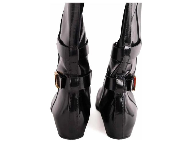 Botas Tod's de charol negro - vista 2