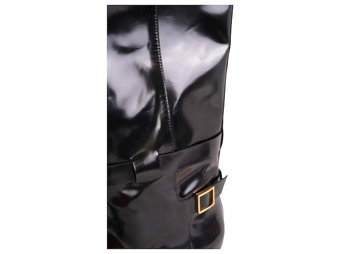 Botas Tod's de charol negro - vista 5
