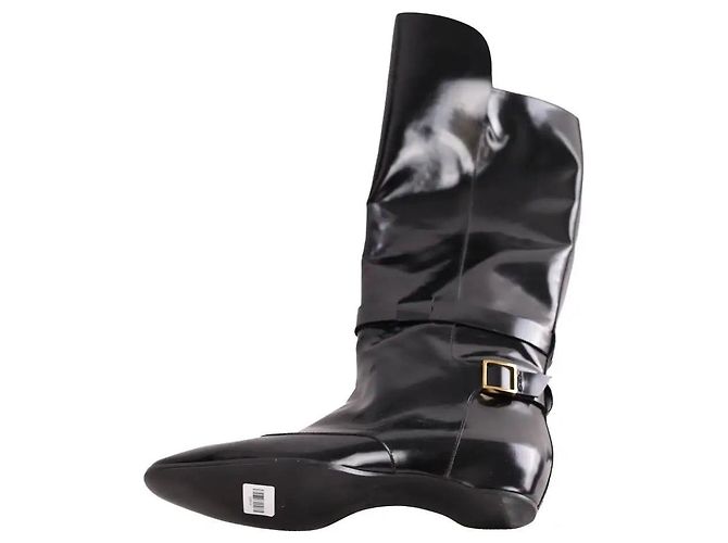 Botas Tod's de charol negro - vista 6
