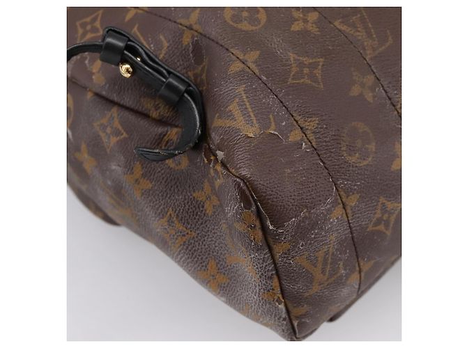 Zaino LOUIS VUITTON Monogram Palm Springs MM M44874 LV Auth 198473 Monogramma - vista 10