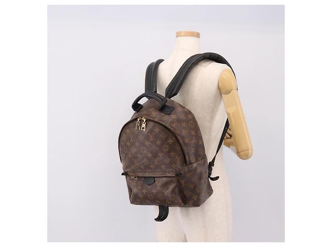 Zaino LOUIS VUITTON Monogram Palm Springs MM M44874 LV Auth 198473 Monogramma - vista 24