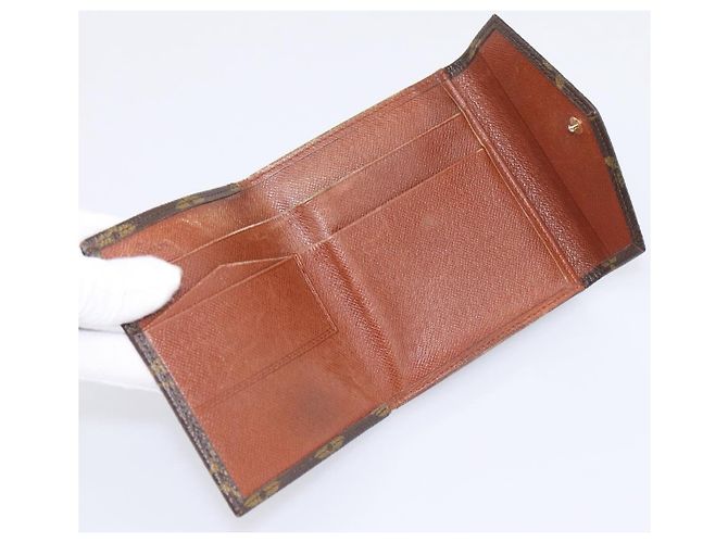 LOUIS VUITTON Monogram Porte Monnaie Bier Cartes Crdit M61660 LV Auth BA15264 Monograma - vista 10