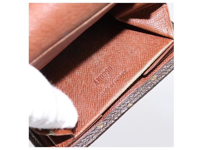 LOUIS VUITTON Monogram Porte Monnaie Bier Cartes Crdit M61660 LV Auth BA15264 Monograma - vista 12