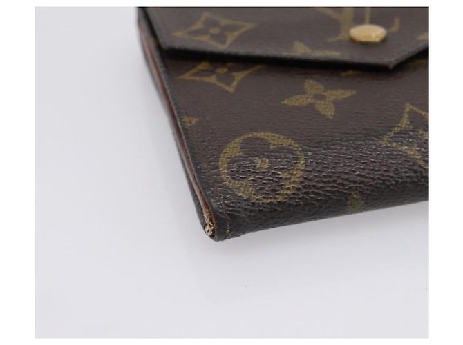 LOUIS VUITTON Monogram Porte Monnaie Bier Cartes Crdit M61660 LV Auth BA15264 Monograma - vista 14