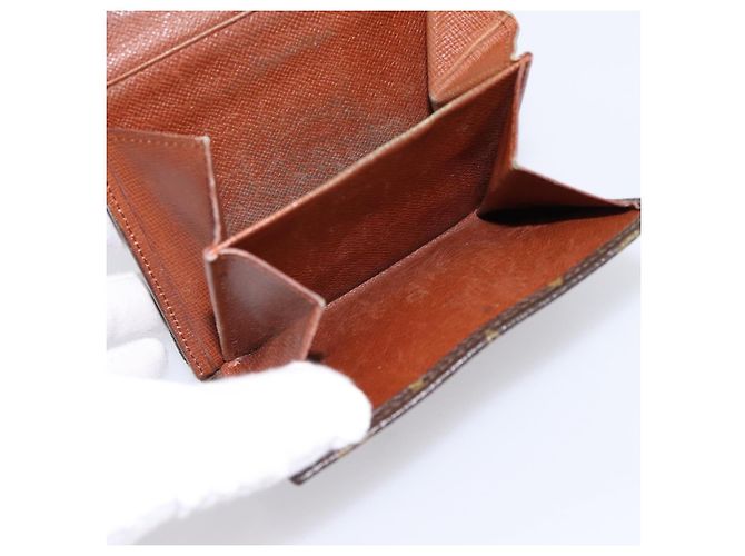 LOUIS VUITTON Monogram Porte Monnaie Bier Cartes Crdit M61660 LV Auth BA15264 Monograma - vista 17