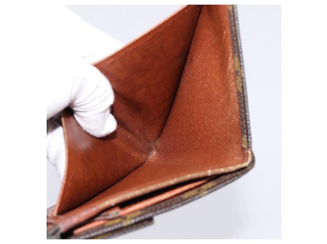 LOUIS VUITTON Monogram Porte Monnaie Bier Cartes Crdit M61660 LV Auth BA15264 Monograma - vista 18