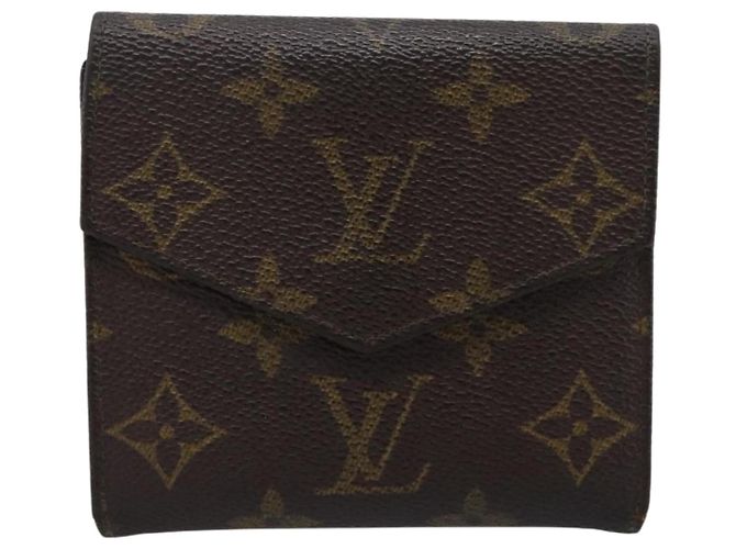 LOUIS VUITTON Monogram Porte Monnaie Bier Cartes Crdit M61660 LV Auth BA15264 Monograma - vista 2