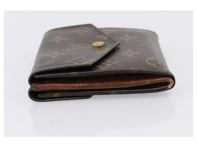 LOUIS VUITTON Monogram Porte Monnaie Bier Cartes Crdit M61660 LV Auth BA15264 Monograma - vista 3