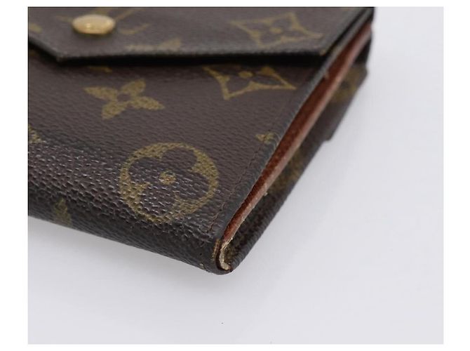 LOUIS VUITTON Monogram Porte Monnaie Bier Cartes Crdit M61660 LV Auth BA15264 Monograma - vista 7