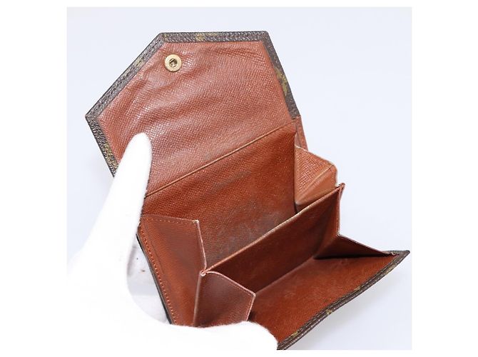 LOUIS VUITTON Monogram Porte Monnaie Bier Cartes Crdit M61660 LV Auth BA15264 Monograma - vista 8