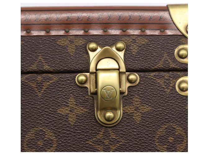 LOUIS VUITTON Monogram Bisten 55 Trunk M21327 LV Auth 193882SAV Monogramma - vista 18