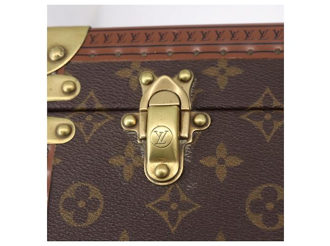 LOUIS VUITTON Monogram Bisten 55 Trunk M21327 LV Auth 193882SAV Monogramma - vista 19