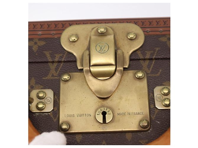 LOUIS VUITTON Monogram Bisten 55 Trunk M21327 LV Auth 193882SAV Monogramma - vista 9