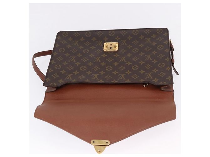 LOUIS VUITTON Monogram Porte Documents Bandouliere Bag M53338 LV Auth 197053 Monogramma - vista 21