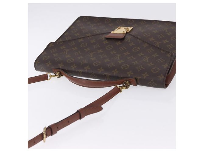 LOUIS VUITTON Monogram Porte Documents Bandouliere Bag M53338 LV Auth 197053 Monogramma - vista 6