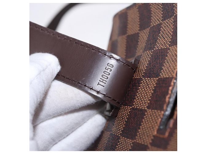 LOUIS VUITTON Damier Ebene Broadway Shoulder Bag N42270 LV Auth 198343 - vista 12