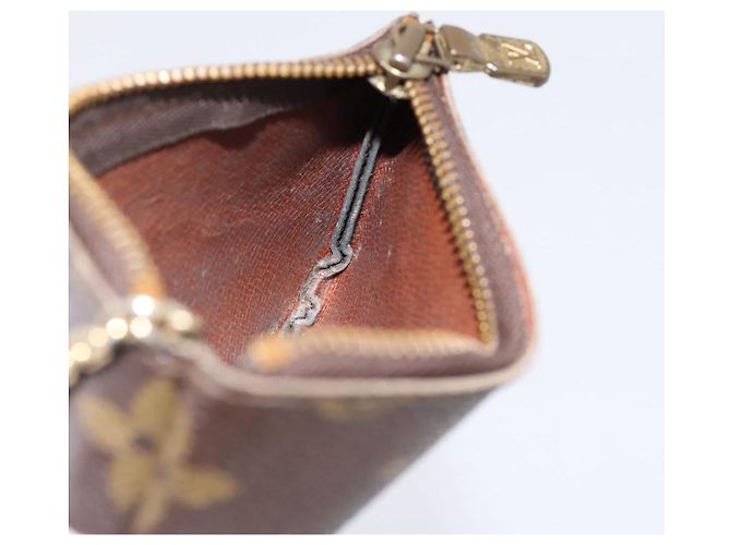 LOUIS VUITTON Monogram Pochette Cles Coin Purse M60033 LV Auth 197562 Monogramma - vista 17