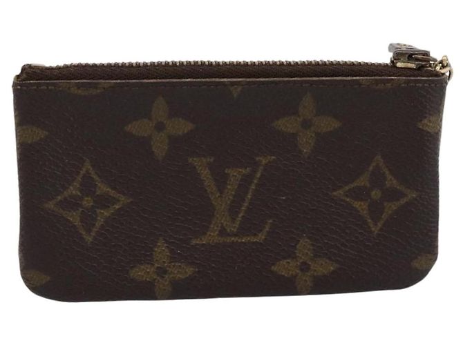 LOUIS VUITTON Monogram Pochette Cles Coin Purse M60033 LV Auth 197562 Monogramma - vista 2
