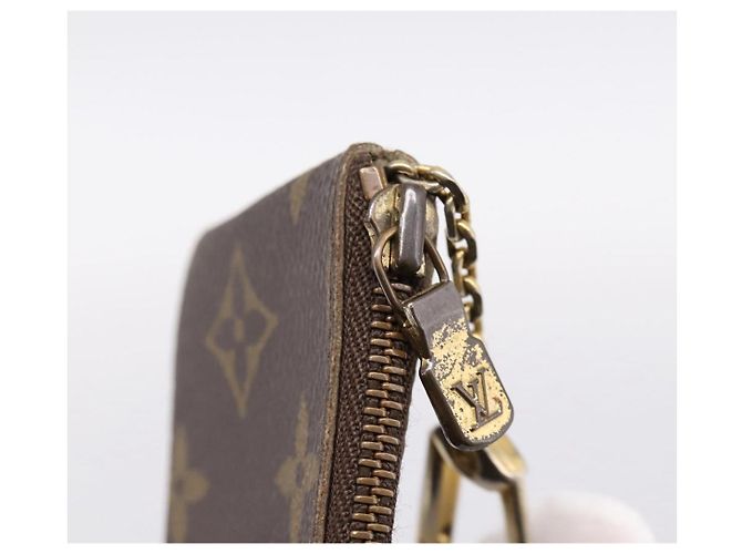 LOUIS VUITTON Monogram Pochette Cles Coin Purse M60033 LV Auth 197562 Monogramma - vista 9