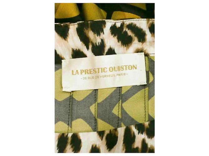 Falda de seda dorada La Prestic Ouiston Dorado - vista 5