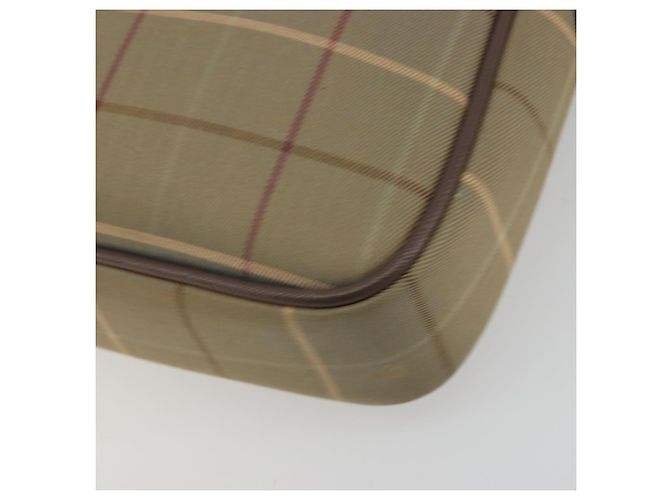Borsa a tracolla Burberrys Nova Check Canvas Beige Tono Oro Auth BA14774 - vista 17