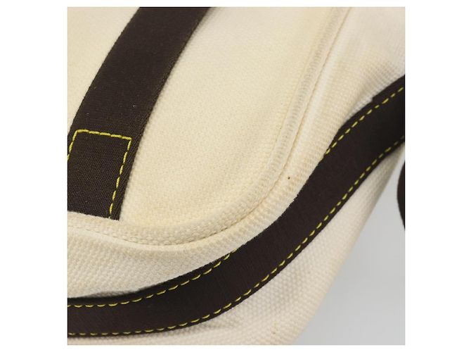 Borsa LOUIS VUITTON Antigua Buzas PM Canvas White Brown M40042 LV Auth bs36763 Marrone Bianco - vista 16