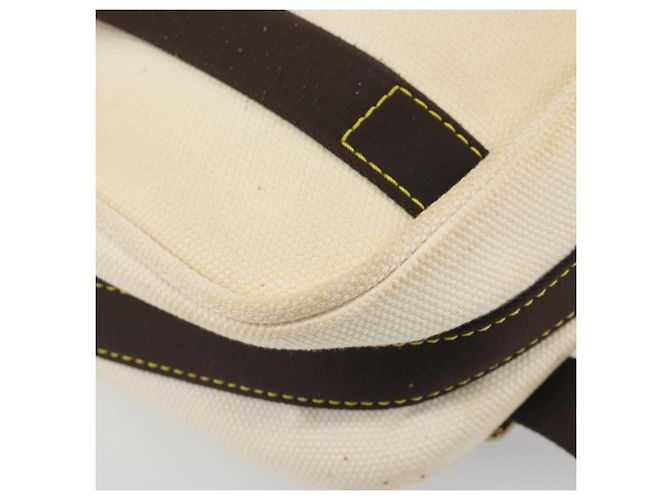 Borsa LOUIS VUITTON Antigua Buzas PM Canvas White Brown M40042 LV Auth bs36763 Marrone Bianco - vista 17