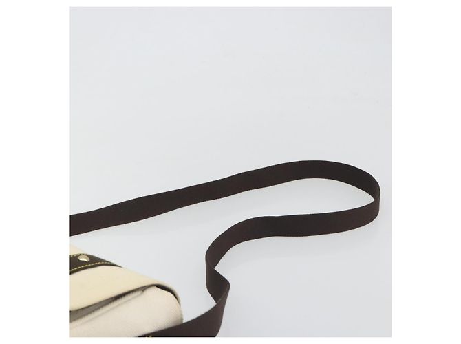Borsa LOUIS VUITTON Antigua Buzas PM Canvas White Brown M40042 LV Auth bs36763 Marrone Bianco - vista 8