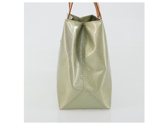 LOUIS VUITTON Monogram Vernis Reade PM Hand Bag Gris M91145 LV Auth am12277V Grigio - vista 4