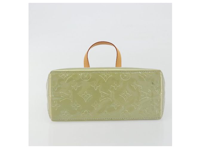 LOUIS VUITTON Monogram Vernis Reade PM Hand Bag Gris M91145 LV Auth am12277V Grigio - vista 5