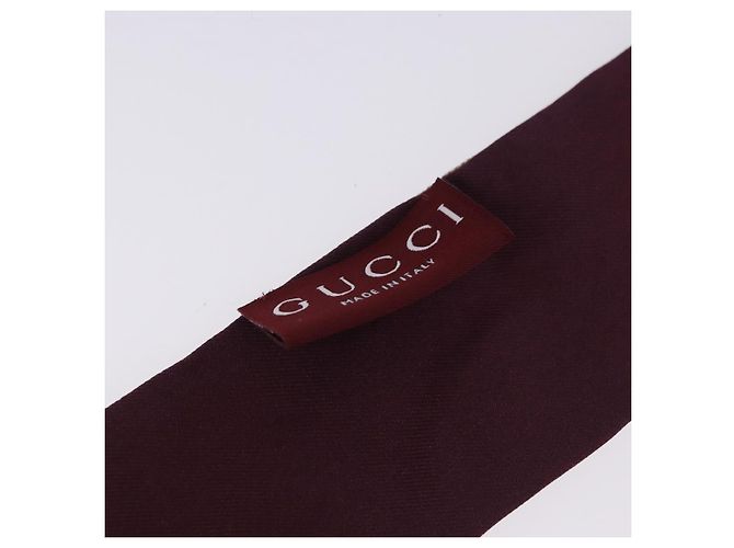 Sciarpa GUCCI GG Canvas Seta Collaborazione Higuchi Yuko Beige Auth 197171M - vista 14