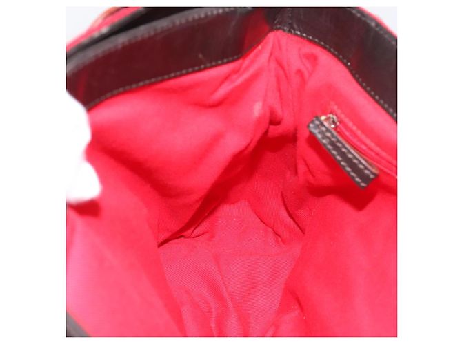 Borsa a mano LOEWE in pelle nera argento autentica ep15767 Nero - vista 19