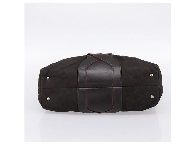Borsa a mano LOEWE in pelle nera argento autentica ep15767 Nero - vista 5