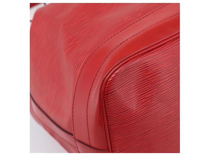 LOUIS VUITTON Epi Noe Schultertasche Rot M44007 LV Auth 196315 - Ansicht 14