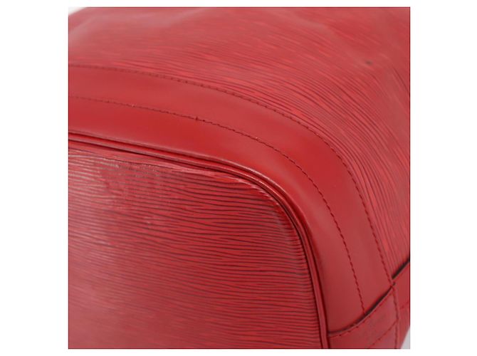 LOUIS VUITTON Epi Noe Schultertasche Rot M44007 LV Auth 196315 - Ansicht 15