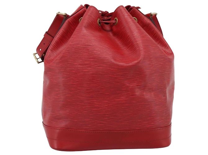 LOUIS VUITTON Epi Noe Schultertasche Rot M44007 LV Auth 196315 - Ansicht 2