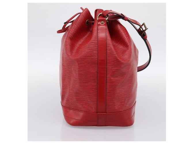 LOUIS VUITTON Epi Noe Schultertasche Rot M44007 LV Auth 196315 - Ansicht 4