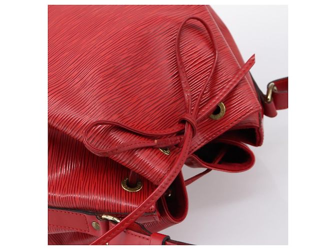 LOUIS VUITTON Epi Noe Schultertasche Rot M44007 LV Auth 196315 - Ansicht 6