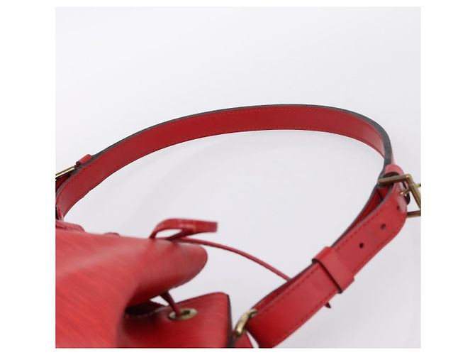 LOUIS VUITTON Epi Noe Schultertasche Rot M44007 LV Auth 196315 - Ansicht 8