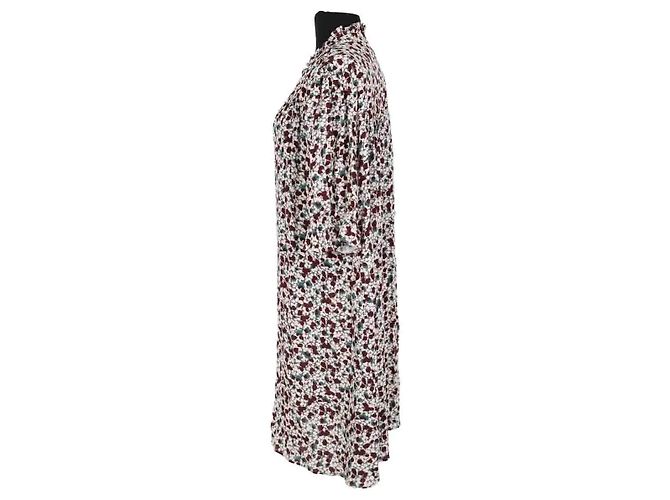 Vestido Ba&Sh burdeos de viscosa - vista 3