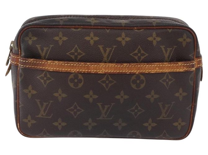 LOUIS VUITTON Monogram Compiegne 23 Clutch Bag M51847 LV Auth ep15682 Monogramma - vista 13