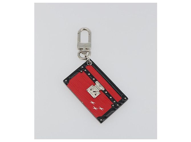 LOUIS VUITTON Ciondolo Borsa Epi Petite Malle Rosso LV Auth 195949M - vista 2
