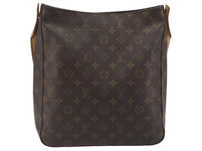 Borsa a tracolla LOUIS VUITTON Monogram Looping GM M51145 LV Auth 197055 Monogramma - vista 13